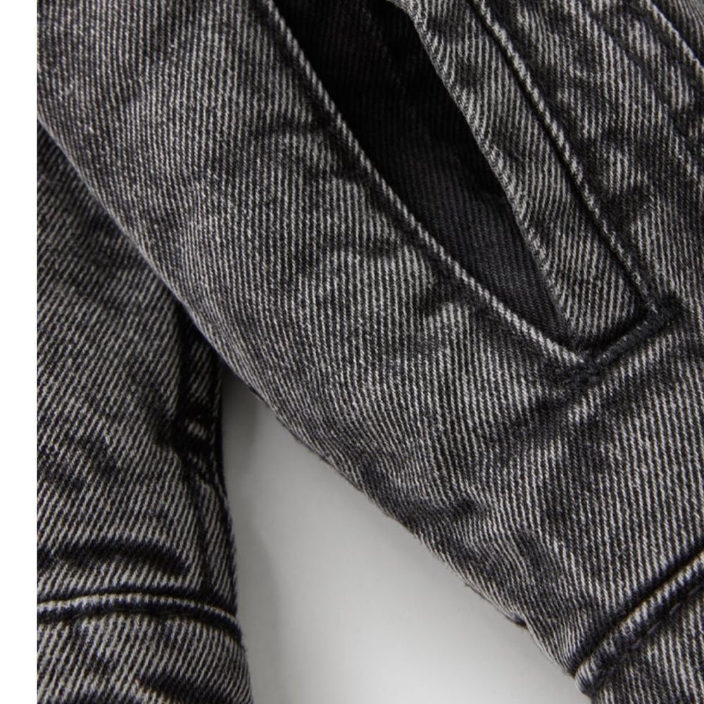NWOT Zara Kids/Boys Fleece Trim Denim Jacket Size 13-14 Y - Picture 6 of 6